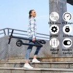 Caroma 250W Foldable Electric Scooter, 15 MPH