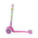 Kids Princess Pink Kick Scooter with LED Lights