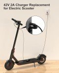 42V 2A Charger for GOTRAX Electric Scooters
