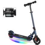 Caroma Kids Electric Scooter, 150W, Foldable, Colorful
