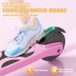 TST Kids Electric Scooter with Light Up Wheels