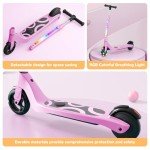 TST Kids Electric Scooter with Light Up Wheels
