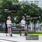 Caroma Kids Electric Scooter, 150W, Foldable, Colorful