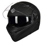 ILM Dual Visor Modular Full Face Helmet