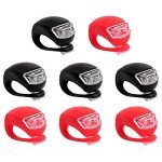 Awpeye 8-Pack LED Bike Light Set
