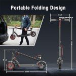 350W Electric Scooter with 19MPH Speed, Foldable