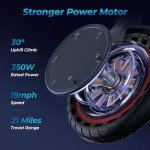350W Electric Scooter: Fast, Foldable, Long-Range