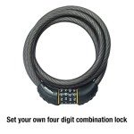 Master Lock 8122D 6ft Cable Bike Lock