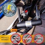 SIGTUNA 16mm Heavy-Duty Bike Lock with Cable