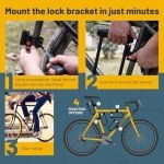 SIGTUNA 16mm Heavy-Duty Bike Lock with Cable