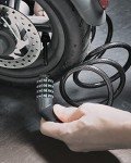 High-Security 4-Digit Combination Bike Lock