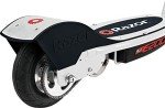 Razor E200 Electric Scooter in White and Red