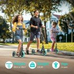 Adjustable Electric Scooter for Kids and Adults