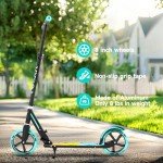 Adjustable Electric Scooter for Kids and Adults