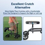 Knee Scooter by Kneerover - Black Dual Brake
