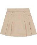 Khaki Girls' Uniform Scooter with Scoop Pockets