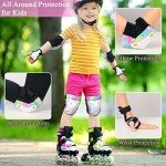 Kids' Unicorn Knee and Elbow Pad Set