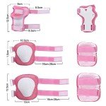 Kids Bike Helmet and Protective Gear Set - Pink