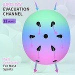 Colorful Adjustable Helmet and Pad Set for Kids