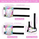 Kids' Unicorn Knee and Elbow Pad Set