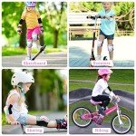 Kids' Unicorn Knee and Elbow Pad Set