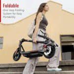 SISIGAD 350W Foldable Electric Scooter - 19MPH Speed