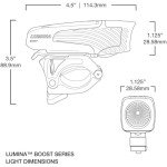 NiteRider Lumina 1200 Boost Front Light, Black