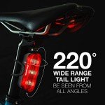 X400 Rechargeable Bike Light Set, 400 Lumens