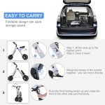 Lightweight Foldable 3-Wheel Electric Scooter for Adults