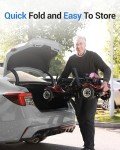 Aotedor 4-Wheel Electric Scooter for Adults