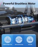 Aotedor 4-Wheel Electric Scooter for Adults