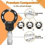 SHTALHST Heavy Duty Electric Scooter Lock