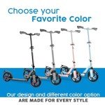 LaScoota Lightweight Foldable Electric Scooter for Ages 12+