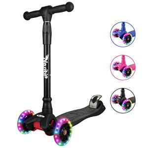 Kick Scooter for Toddlers Ages 3-5 - Black