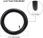 12.5"x2.25" Heavy Duty Scooter Inner Tubes - 2 Pack
