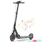 T9 Apex Kids Electric Scooter with Bluetooth Speaker