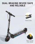 T9 Apex Kids Electric Scooter with Bluetooth Speaker