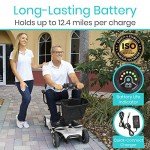 Vive 4-Wheel Electric Mobility Scooter for Adults