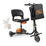 SuperHandy 3-Wheel Foldable Electric Scooter