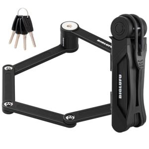BIGLUFU Foldable Lock for Bikes and Scooters