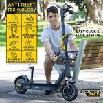 Heavy-Duty U-Lock for Electric Scooters & Bikes