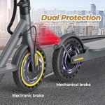 WERHY H7 Electric Scooter: 20 Miles Range, 350W Motor