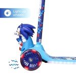Sonic The Hedgehog Kids 3D Kick Scooter