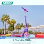 K03 Kids Kick Scooter with LED Lighted Wheels