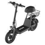 Gotrax A5 Electric Scooter with Seat (Black)