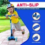 Highmaster 3-Wheel Toddler Scooter - Blue