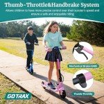 Gotrax Comet Kids Electric Scooter with Music Speaker