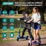 Gotrax Comet Kids Electric Scooter with Flash Lights