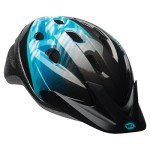BELL Richter Bicycle Helmet in Blue and Dark Titanium