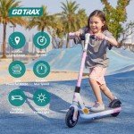Gotrax Nebula Kids Electric Scooter with Speaker & Lights